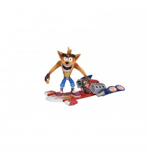 Figurine Crash Bandicoot - Crash Bandicoot Hoverboard 14cm