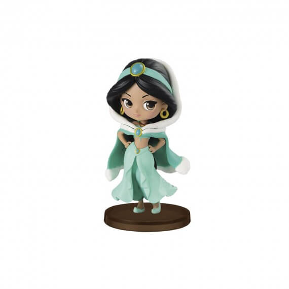 Figurine Disney - Jasmine Winter Costume Q Posket Characters Petit 7cm