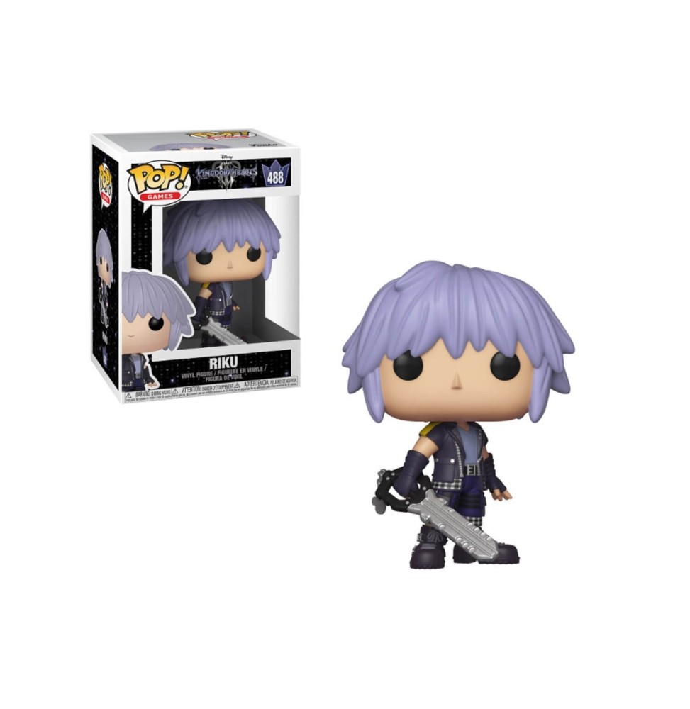 Figurine Disney Kingdom Hearts 3 - Riku Pop 10cm