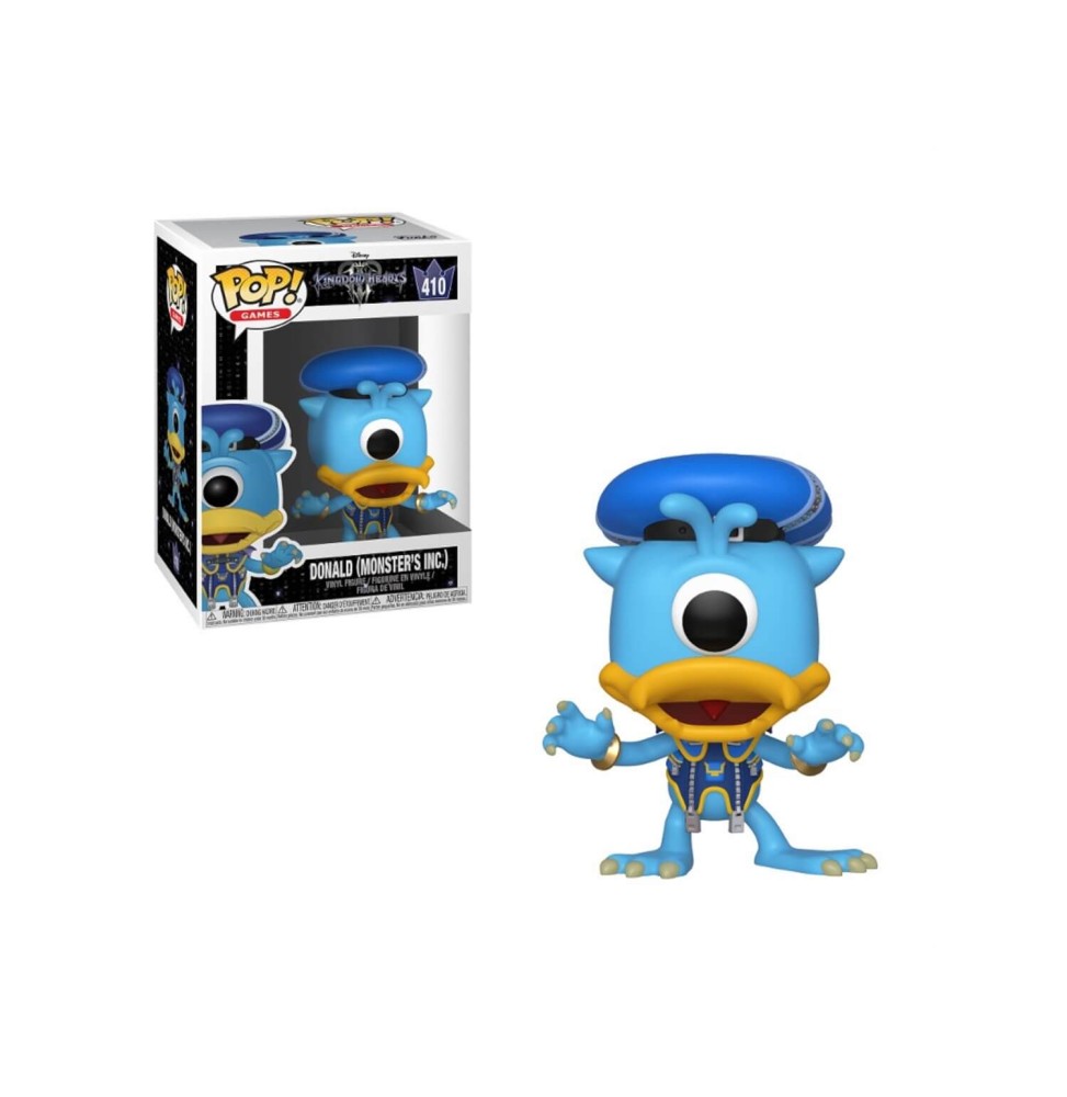 Figurine Disney Kingdom Hearts 3 - Donald Monsters Inc Pop 10cm