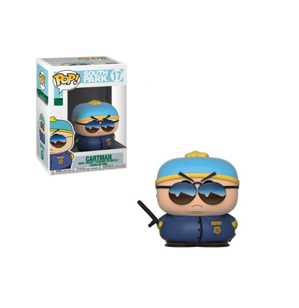 Figurine South Park - Cartman Policier Pop 10cm