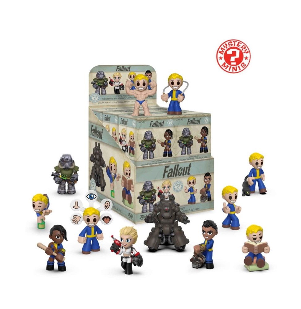 Figurine Fallout Mystery Minis - 1 Boîte Au Hasard