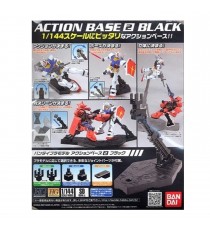 Socle Gundam Gunpla - Action Base 2 Black SD / HG / RG 1/144