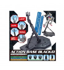 Socle Gundam Gunpla - Action Base 1 Black Compatible SD / HG / MG / RG / RE 1/100