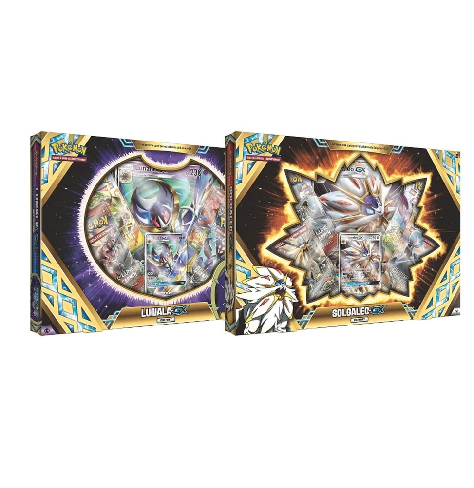 Coffret Pokemon - Solgaleo/Lunala GX Aléatoire