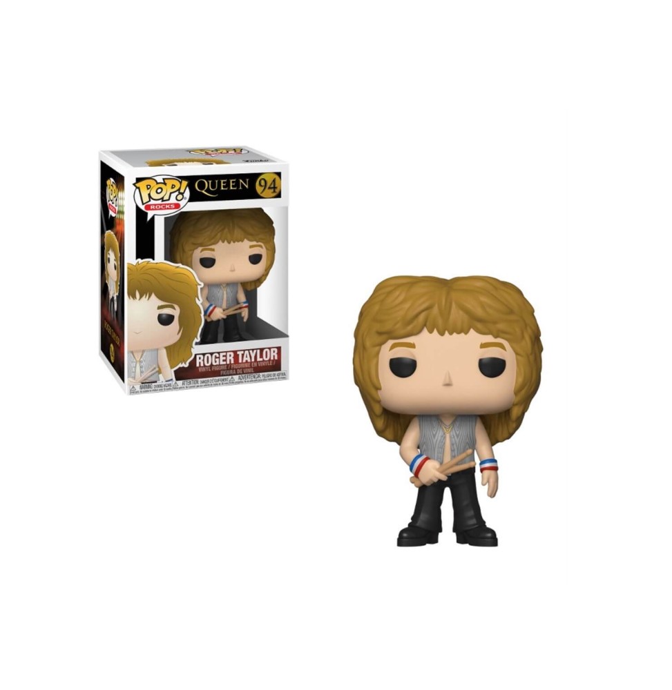 Figurine Queen - Roger Taylor Pop 10cm