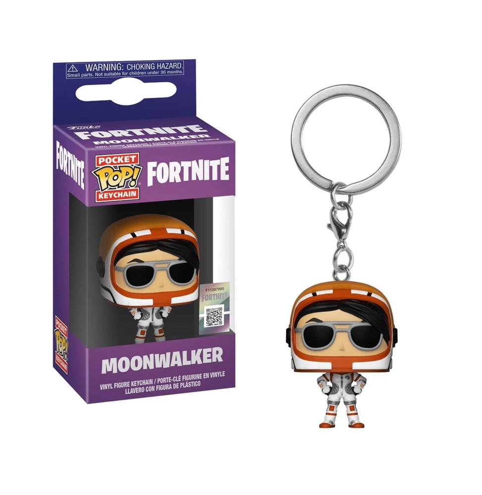 Porte Clé Fortnite - Moonwalker Pop 4cm