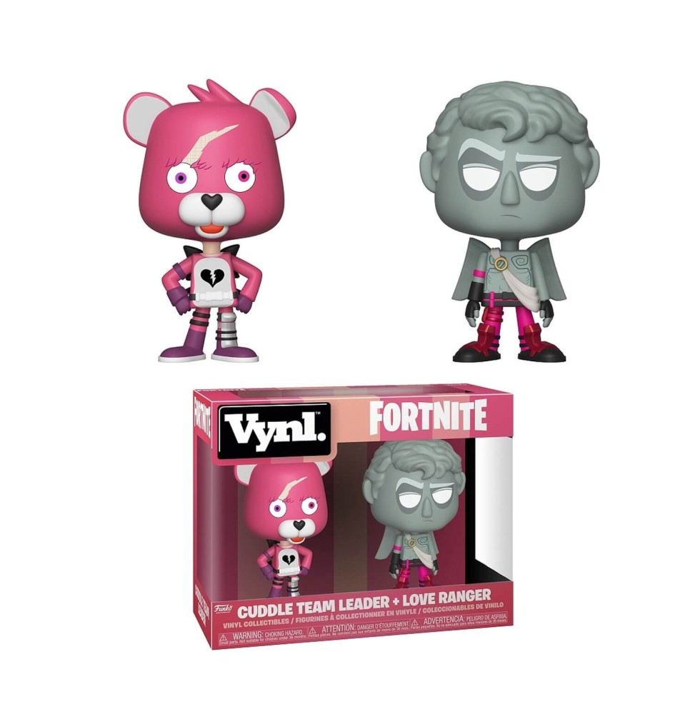 Figurine Fortnite - 2 Pack Cuddle Team Leader & Love Ranger Vynl 9cm