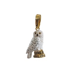 Pendentif Harry Potter - Hedwige Charm Lumos