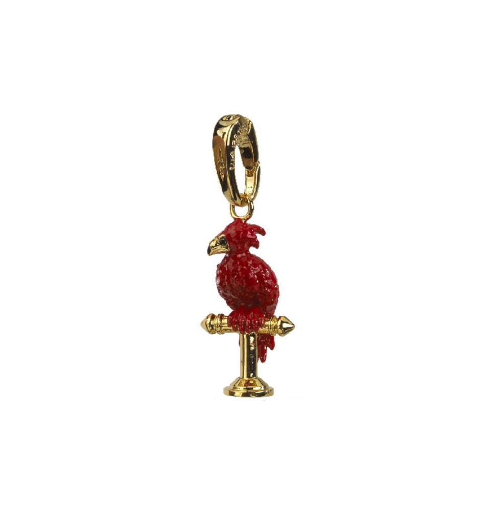 Pendentif Harry Potter - Fumseck Le Phenix Charm Lumos