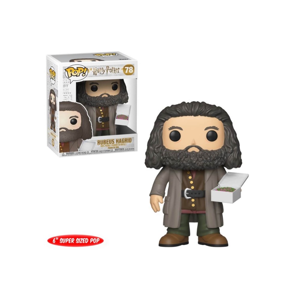 Figurine Harry Potter - Hagrid With Cake Oversized Pop 15cm