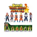 Set De 6 Gashapon DBZ - Super Dragon Ball Heroes Skills Figure 03 5cm