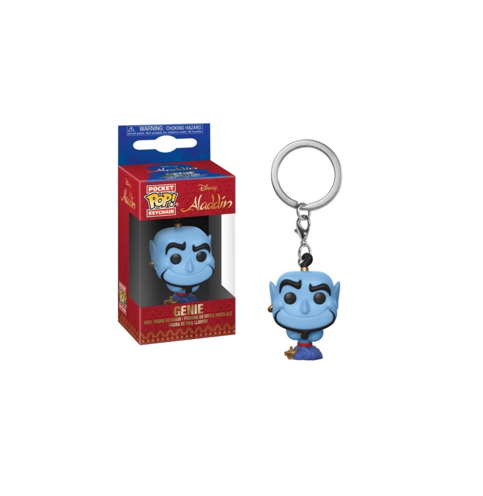 Porte Clé Disney Aladdin - Genie Pocket Pop 4cm