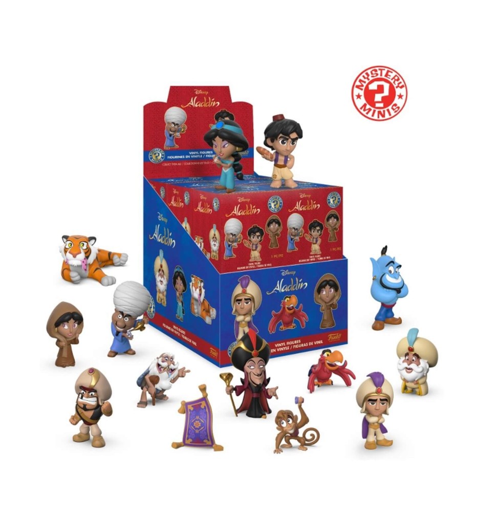 Figurine Disney Aladdin Mystery Minis - 1 Boîte Au Hasard