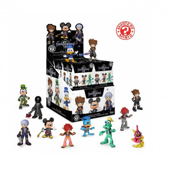 Figurine Disney Kingdom Hearts 3 Mystery Minis - 1 Boîte Au Hasard