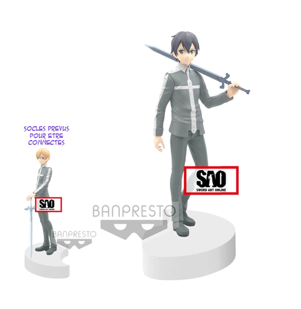 Figurine Sword Art Online Alicization - Kirito 23cm