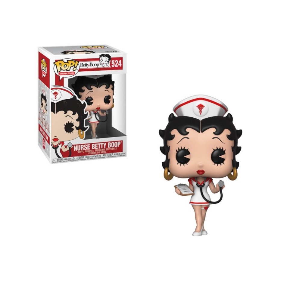 Figurine Betty Boop - Betty Boop Nurse Pop 10cm