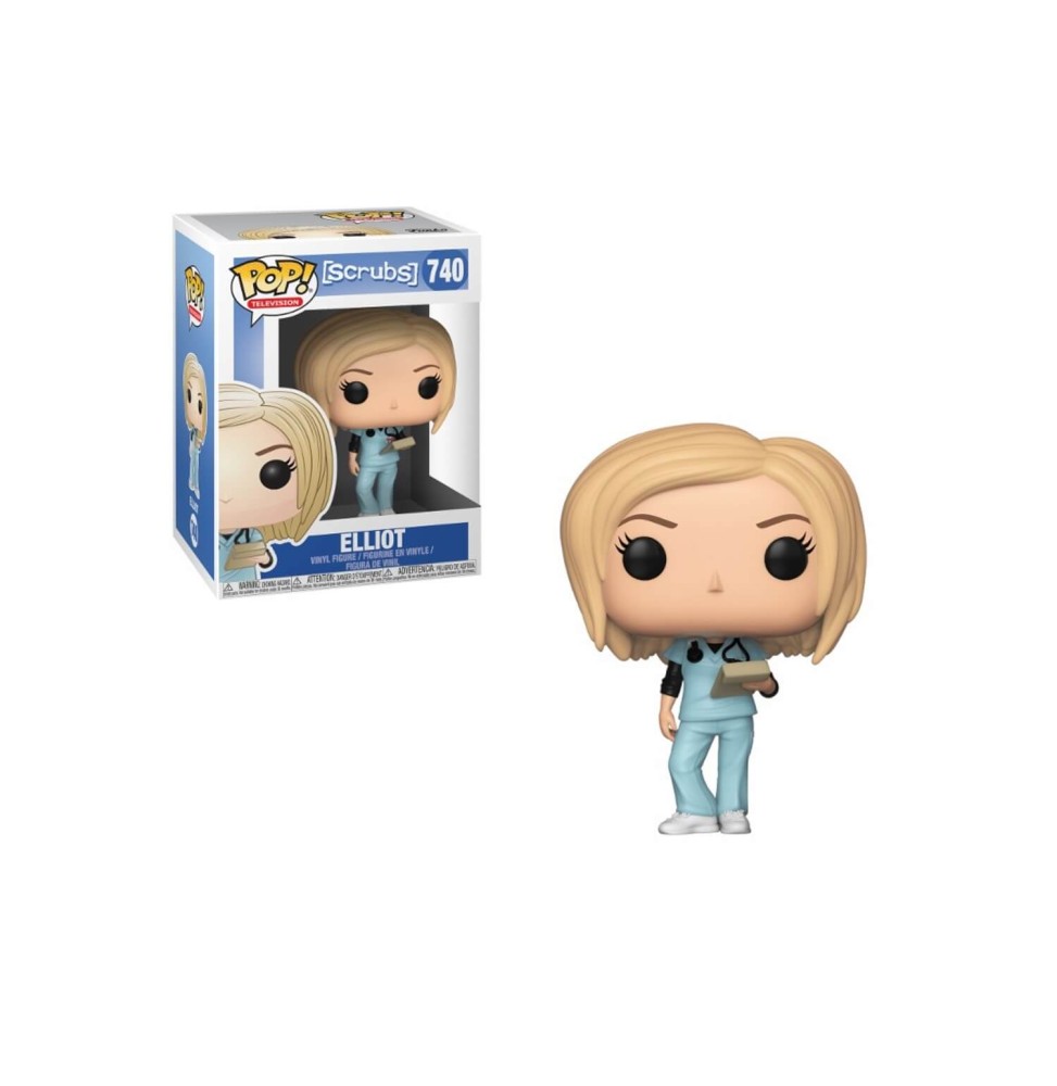 Figurine Scrubs - Elliot Pop 10cm