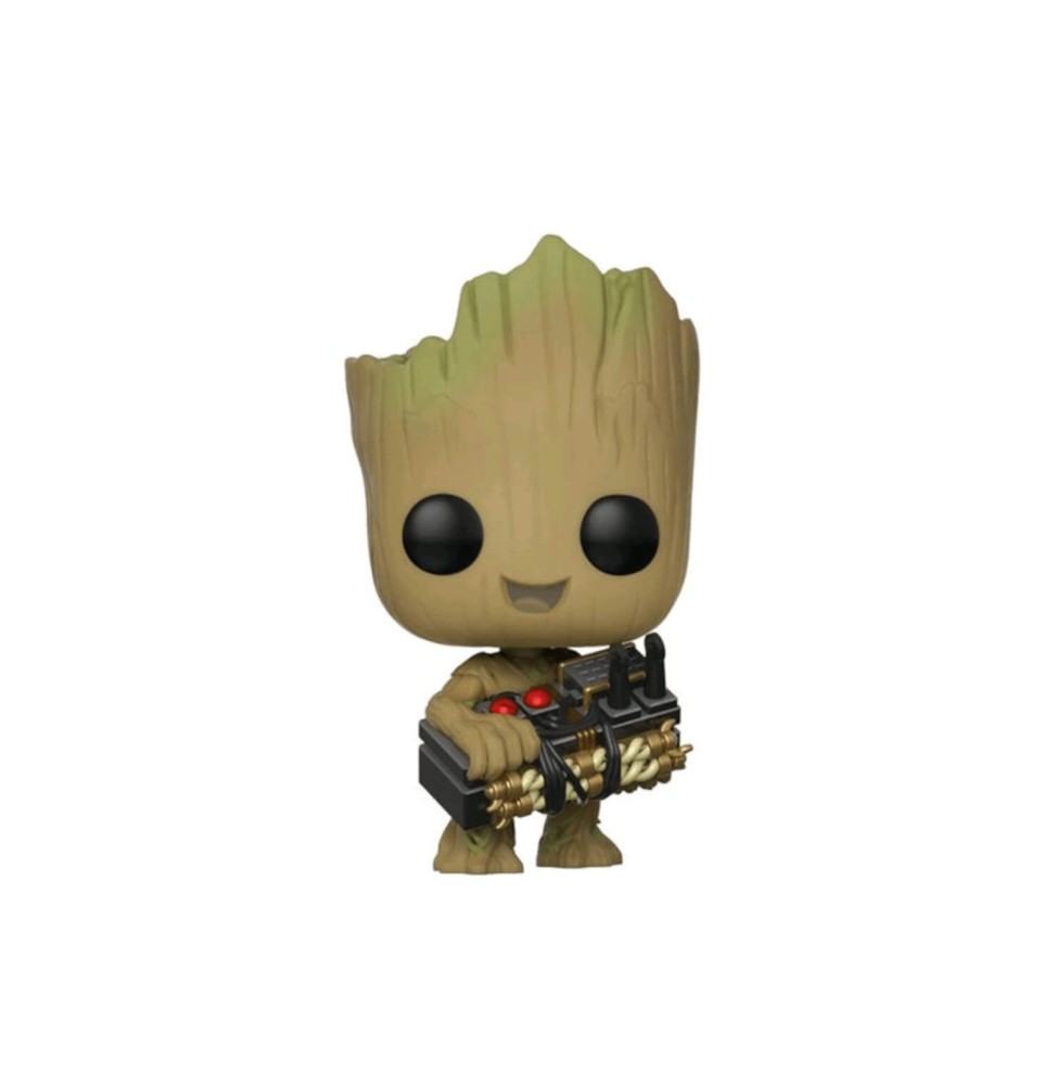 Figurine Marvel Guardians Of The Galaxy Vol 2 - Groot With Bomb Pop 10cm