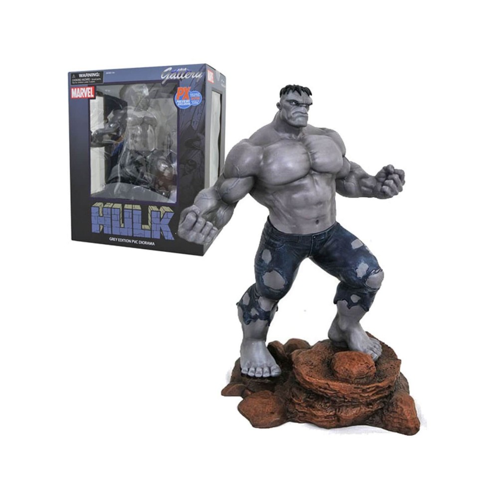 Figurine Marvel - Hulk Gris Exclu Marvel Gallery 28cm - Diamond