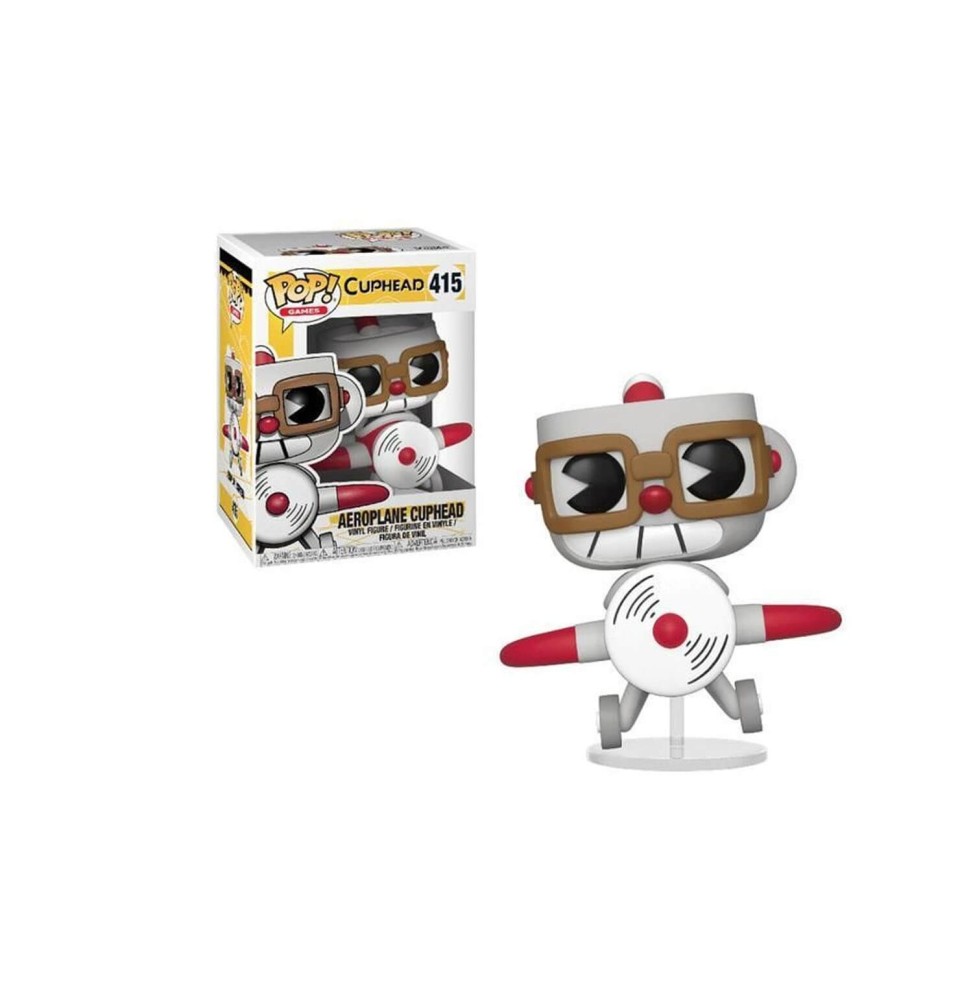 Figurine Cuphead - Cuphead In Aeroplane Pop 10cm