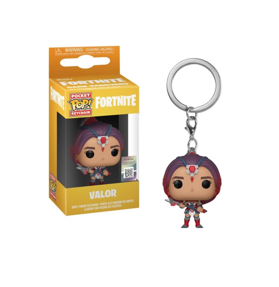 Figurine Fortnite - Valor Pocket Pop 4cm