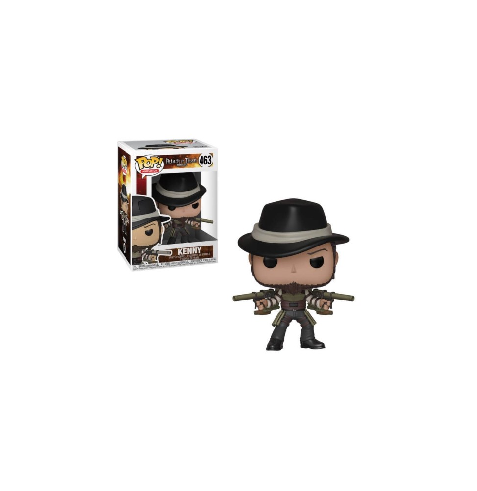 Figurine Attaque Des Titans - Kenny Pop 10cm