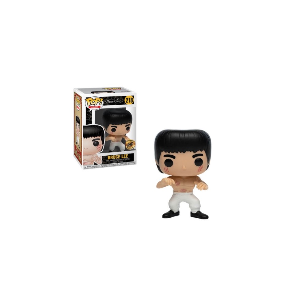 Figurine Bruce Lee - Bruce Lee White Pants Exclu Pop 10cm