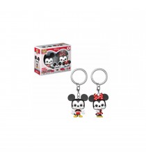 Figurine Disney - 2-Pack Mickey & Minnie Pocket Pop 4cm