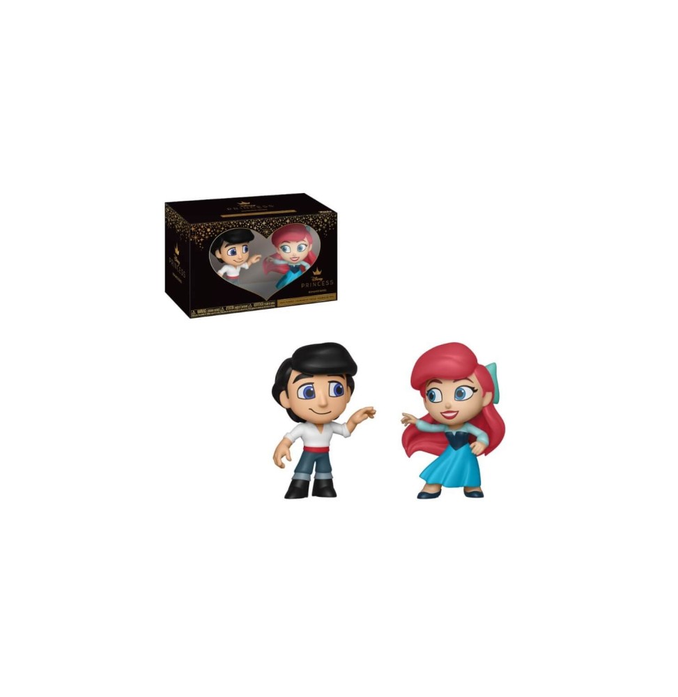 Figurine Disney - 2-Pack Eric & Ariel Mystery Minis 5cm