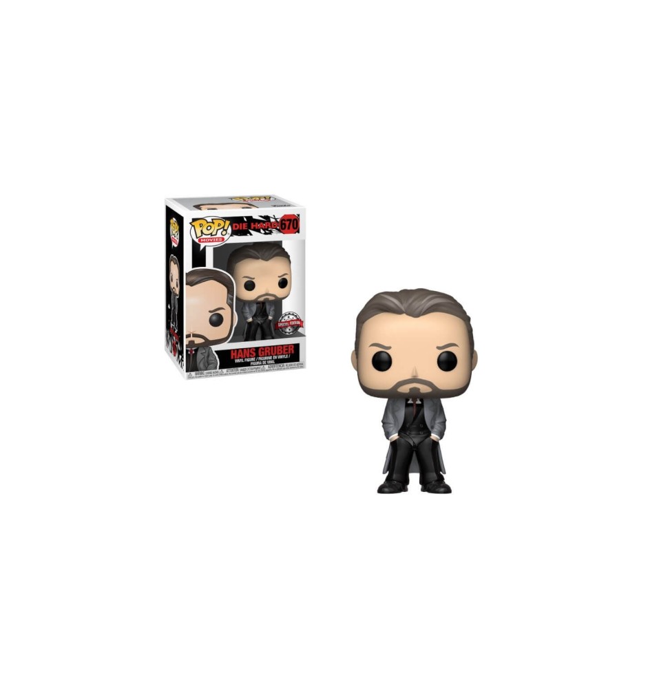 Figurine Die Hard - Hans Gruber Exclu Pop 10cm