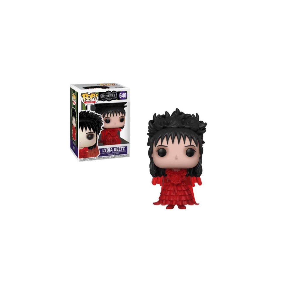 Figurine Beetlejuice - Lydia In Red Dress Exclu Pop 10cm