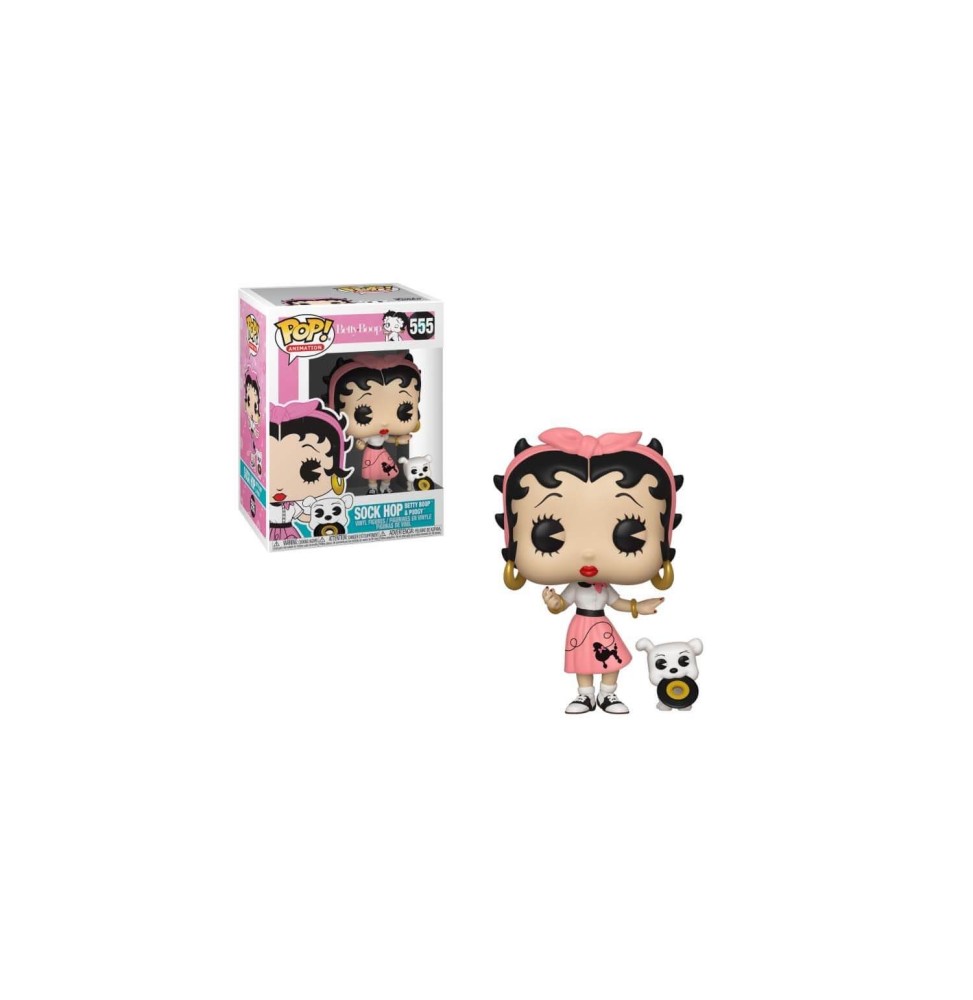 Figurine Betty Boop - Betty Boop Sock Hop Pop 10cm