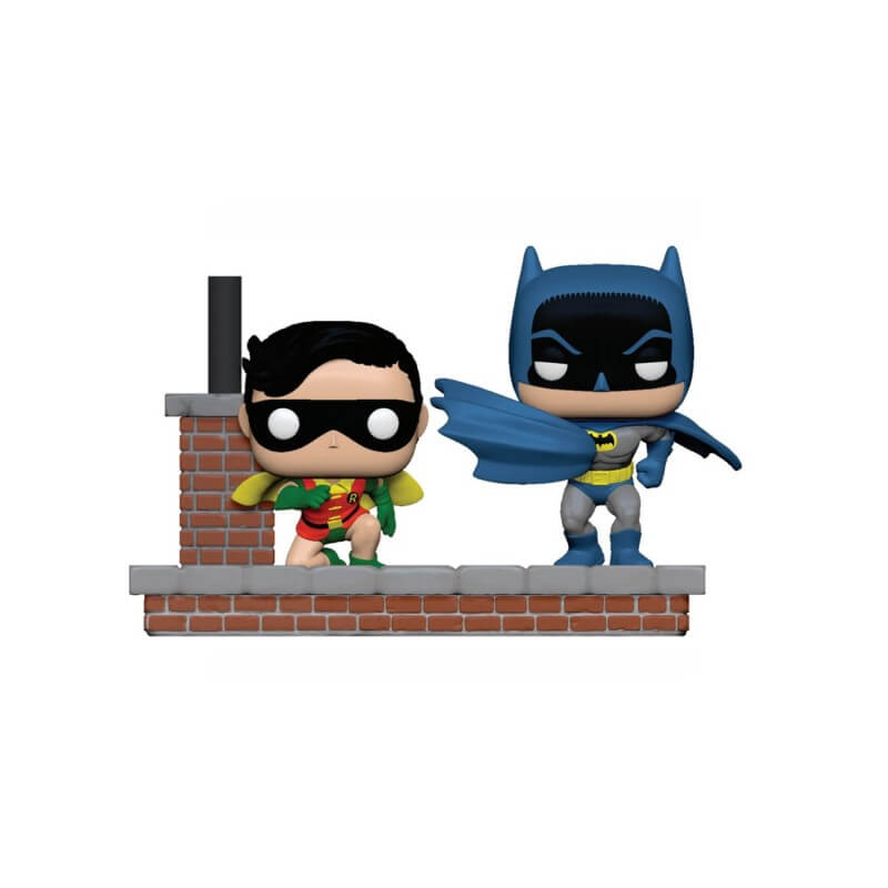 Figurine DC Batman - Batman & Robin 1964 Movie Moments Pop 18cm - F...