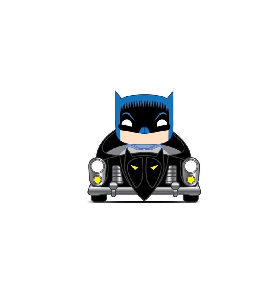 Figurine DC Batman - Batman With Batmobile 1950 Rides Pop 18cm