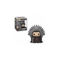 Figurine Game Of Thrones - Jon Snow On Iron Throne Pop 15cm