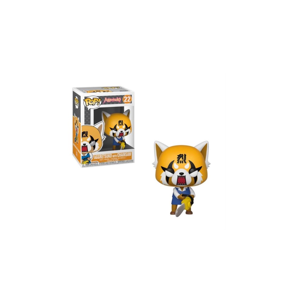 Figurine Aggrestsuko - Retsuko With Chainsaw Pop 10cm