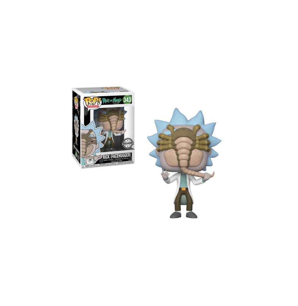 Figurine Rick & Morty - Rick Facehugger Exclu Pop 10cm