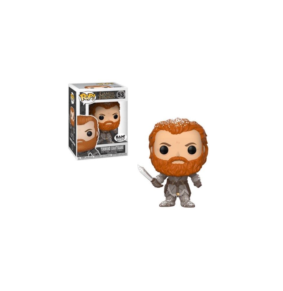 Figurine Game Of Thrones - Tormund Snow Exclu Pop 10cm