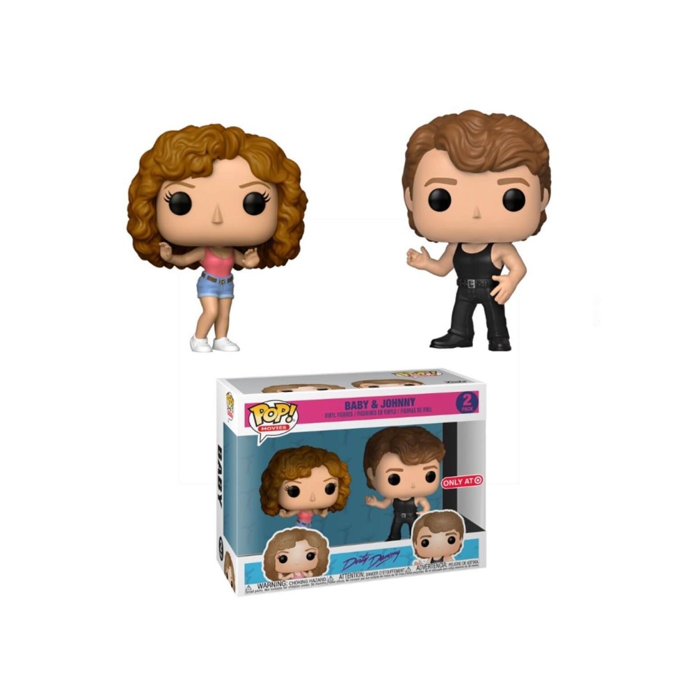 Figurine Dirty Dancing - 2-Pack Baby & Johnny Exclu Pop 10cm