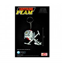 Porte Clé Capitaine Flam - Cyberlabe / Future Comet Gomme 8cm