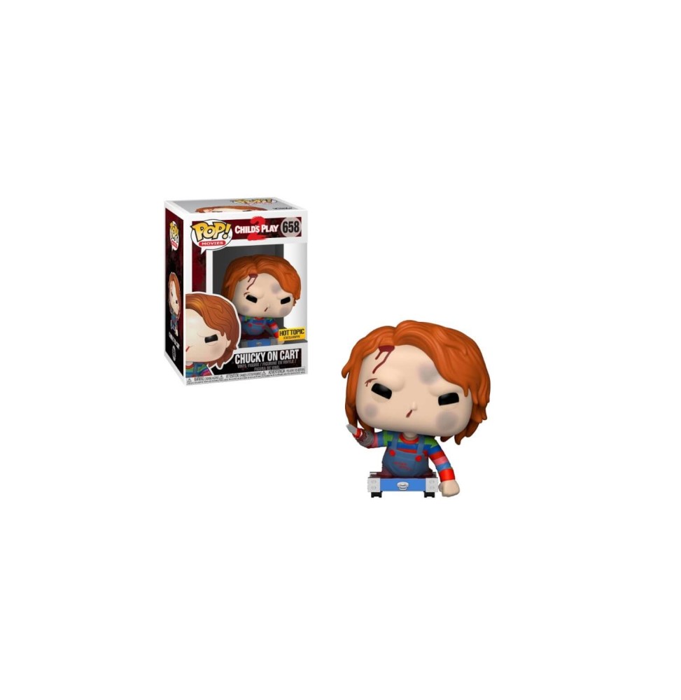 Figurine Chucky - Chucky On Cart Exclu Pop 10cm