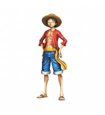 Figurine One Piece - Monkey D Luffy Grandista Grandline Men Manga Dimension 27cm