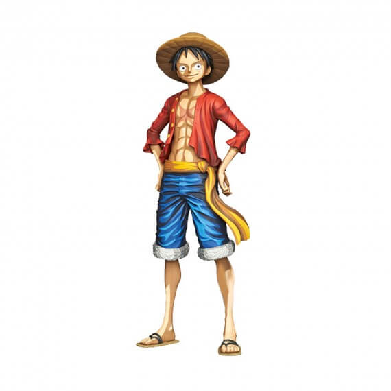 Figurine One Piece - Monkey D Luffy Grandista Grandline Men Manga Dimension 27cm
