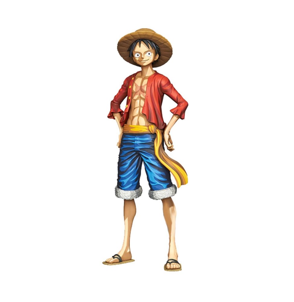 Figurine One Piece - Monkey D Luffy Grandista Grandline Men Manga Dimension 27cm