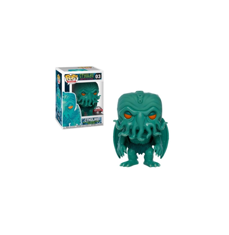 Figurine Cthulhu - Chtulhu Neon Green Exclu Pop 10cm