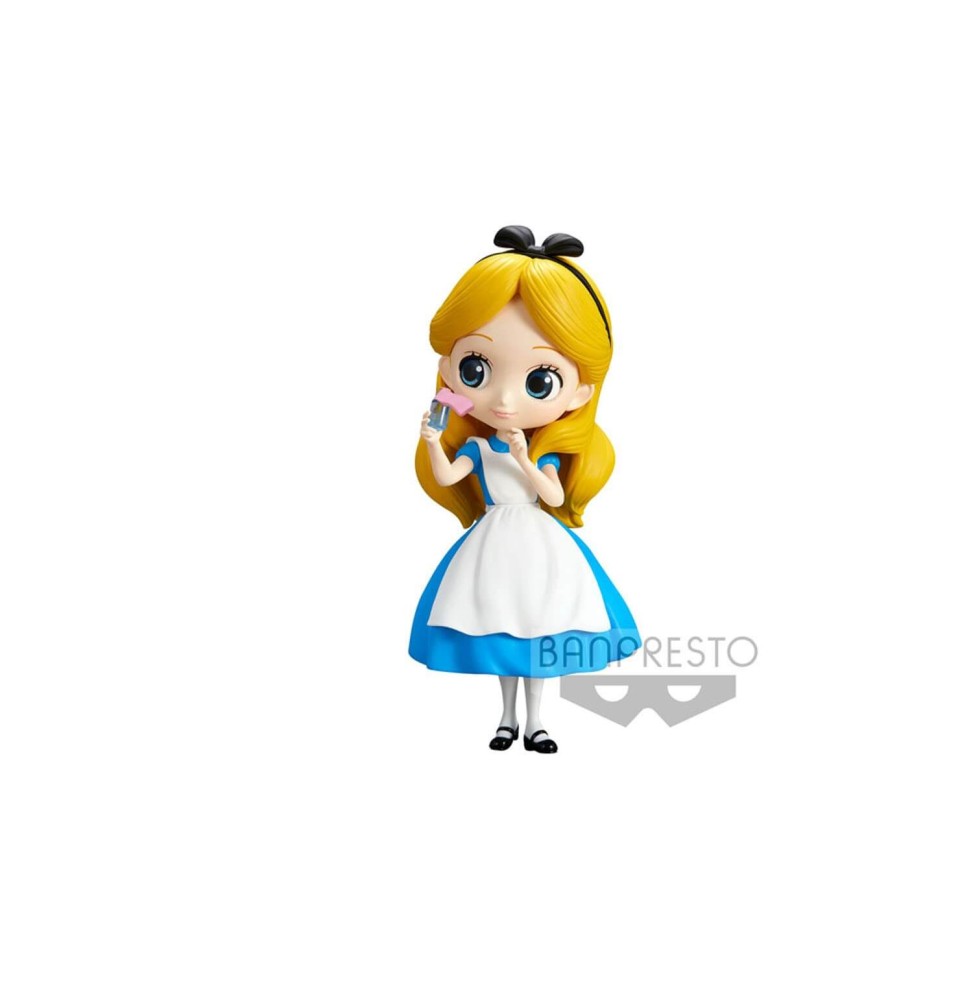 Figurine Disney - Alice Thinking Time Q Posket 14cm