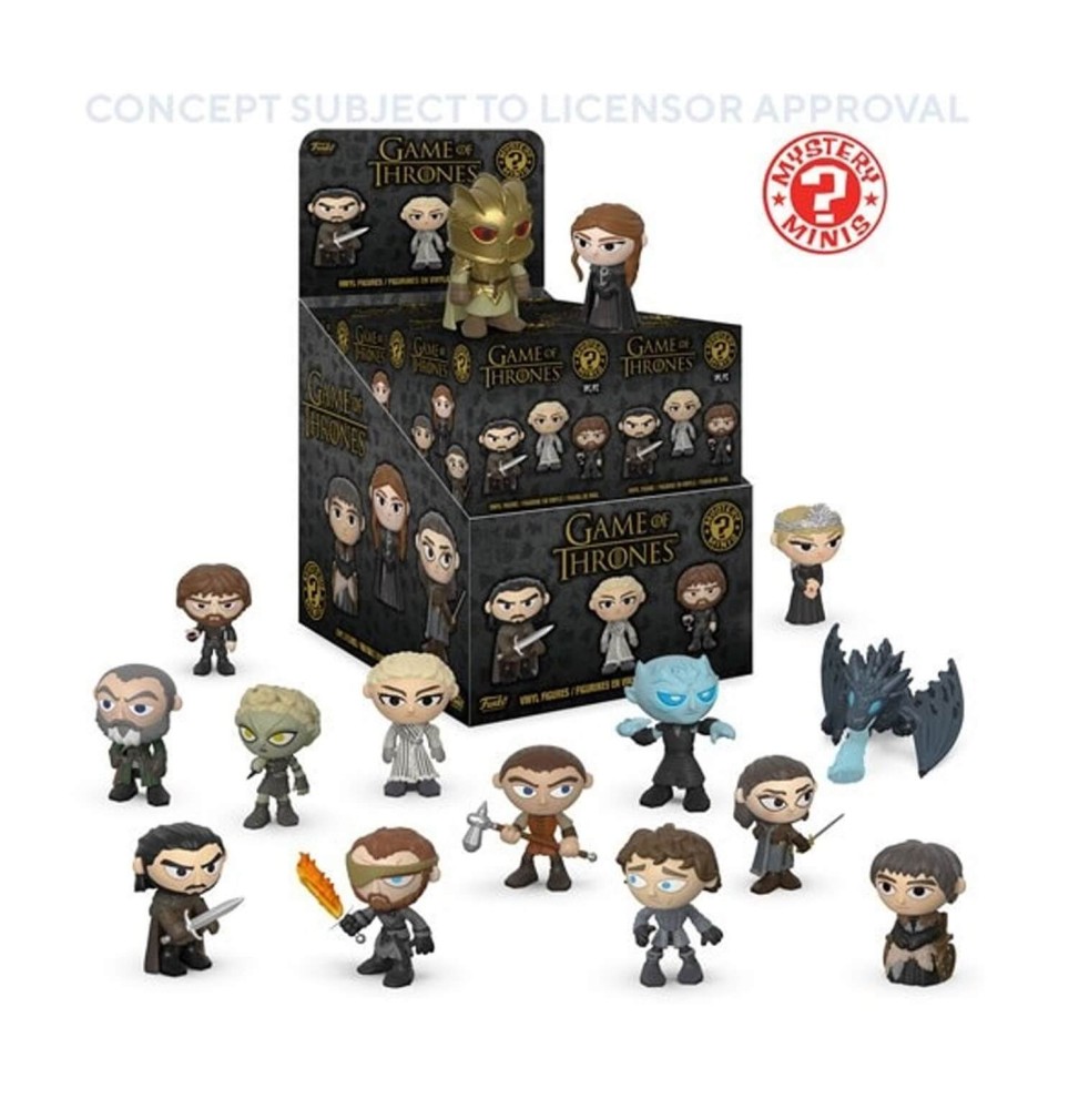 Figurine Game of Thrones Mystery Minis Serie 10 - 1 boîte au hasard