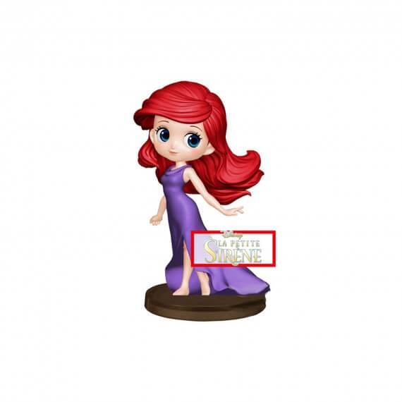 Figurine Disney - Ariel Dress Q Posket Characters Petit 7cm