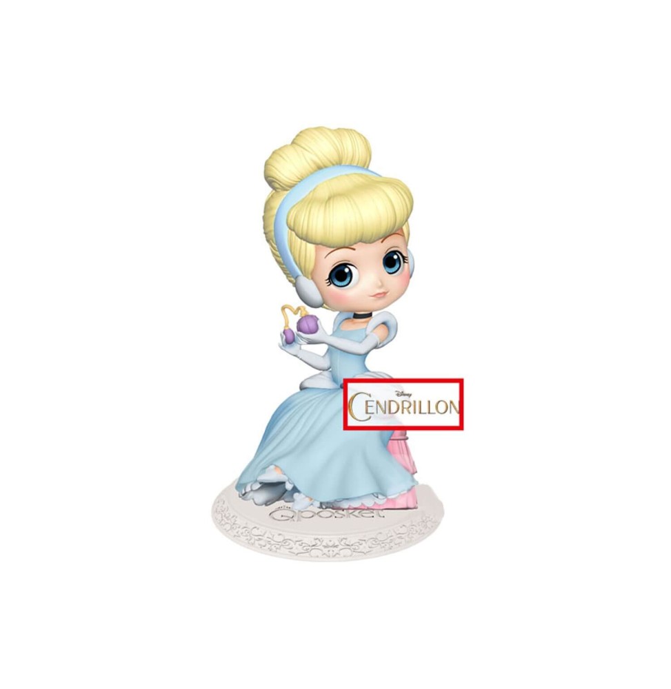 Figurine Disney - Cendrillon Pastel Color Q Posket Characters Perfumagic 12cm